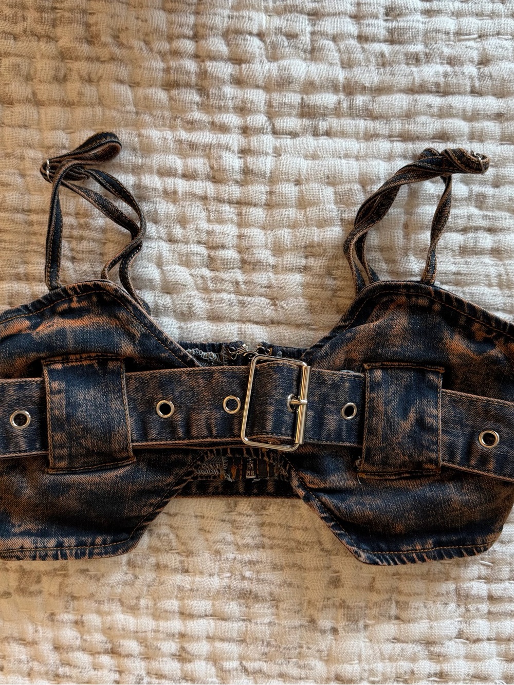 Denim Bralette